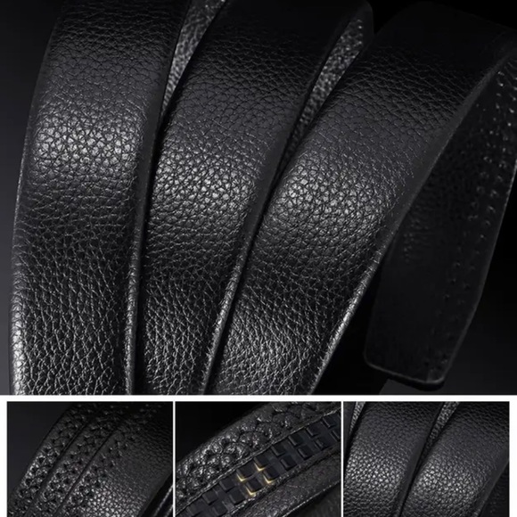 Mens Automatic Buckle Casual Fashion Trend Personalized Business Belt - Picture 3 of 3